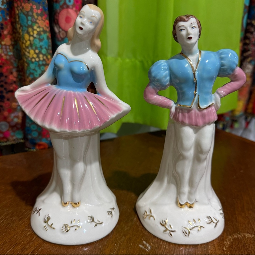 Vintage Lamp Base Pair